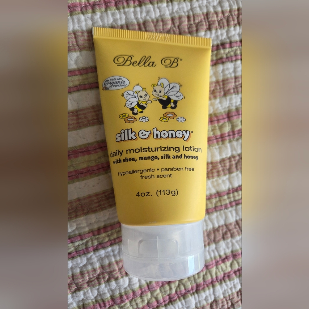 Bella B Silk & Honey Moisturizing Body Cream 4 oz